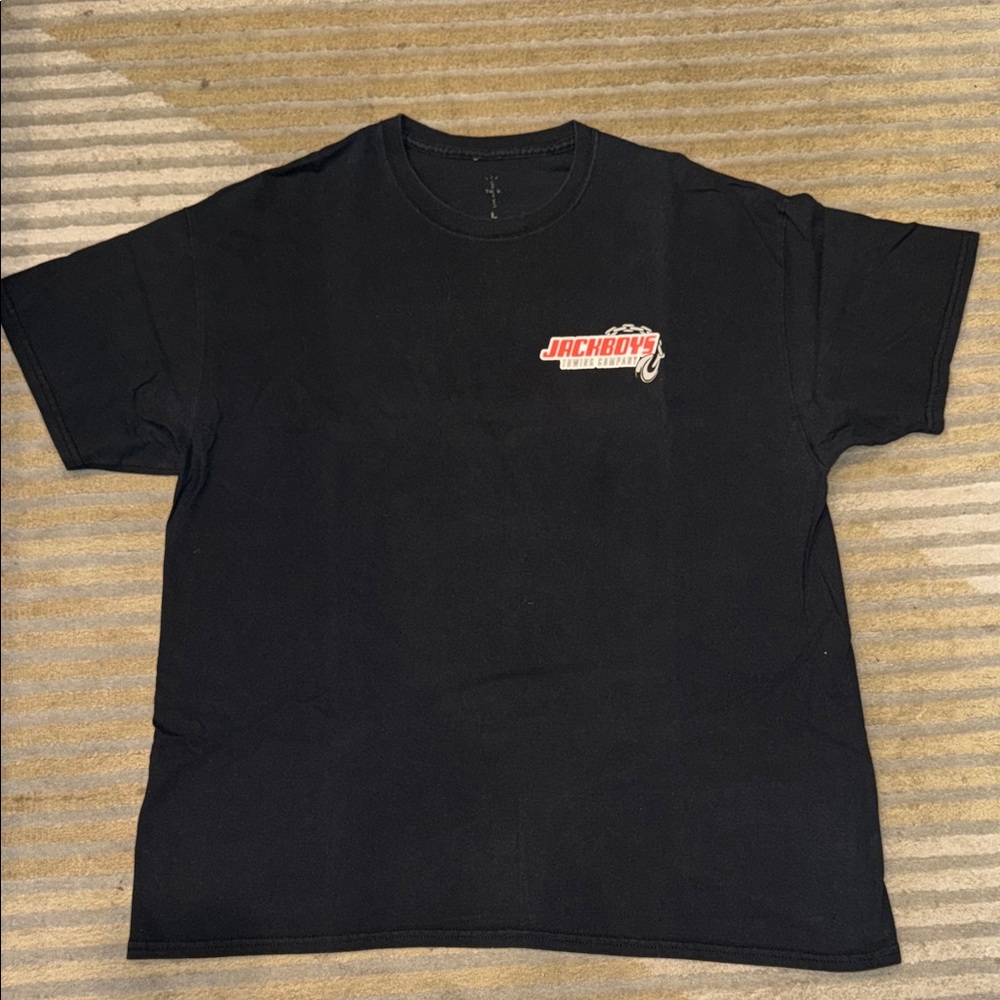 Cactus Jack by Travis Scott Jackboys Repo Black Tee